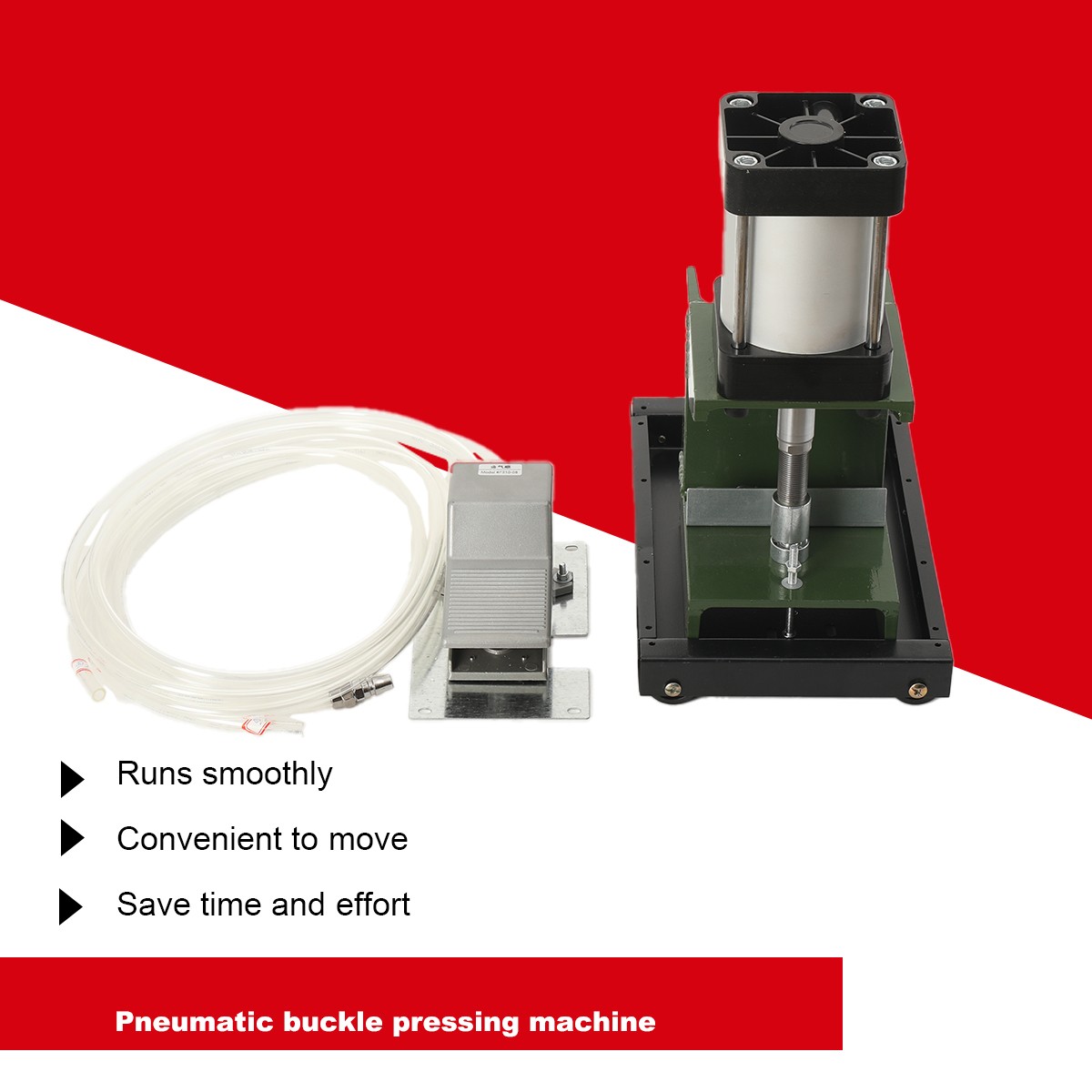 Pneumatic Grommet Punching Machine 400KG Eyelet Maker For Canvas Tarpaulin
