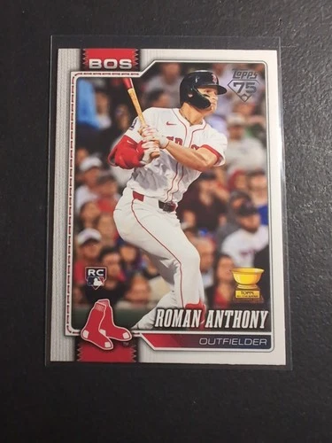 2026 Topps Baseball 189 Roman Anthony RC Rookie Cup Boston Red Sox Roman Empire