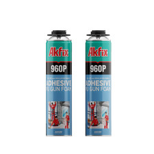 Akfix Foam Board Adhesive Construction Foam for Drywall Panels 24 oz 2 Pk