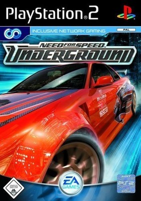 PS2 / Sony Playstation 2 Spiel - Need for Speed: Underground CD mit Anl.