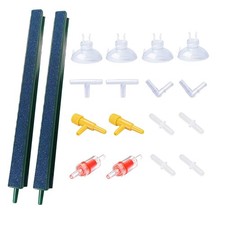 Air Stone Bar, Aquarium Aerator Bubble Diffuser with Air Pump Accessories Set...
