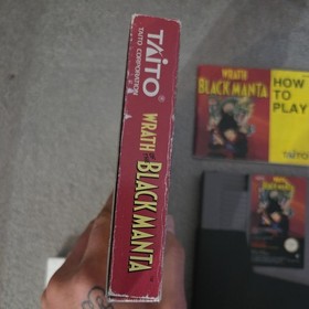 Jeu Cartouche Nintendo NES  Wrath of the Black Manta  JEU BOITE ET NOTICE FRA 