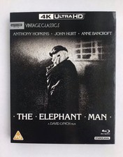 The Elephant Man (1980) 4K UHD + Blu-ray - David Lynch - Region Free /B - New