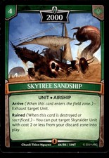 Skytree Sandship 66/86 Argent Saga 2019 ARG Trading Card TCG CCG