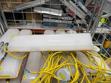 110v Batten LED Linkable temporary Site Lighting IP65 600mm Lights - Used