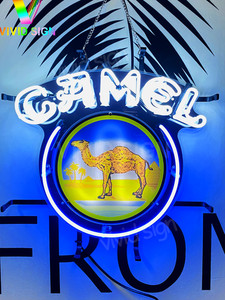camel cigarettes neon sign SOLD!  Very Cool! Neon Glass Sign Lot - 1984 Camel Cigarettes