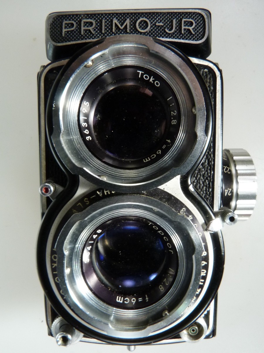 VINTAGE Tokyo Optical Kogaku Primo-JR 4x4 TLR Camera Topcor 60/2.8