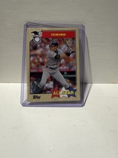 topps 2017 ichiro suzuki card 87-171 seattle mariners all-star baseball