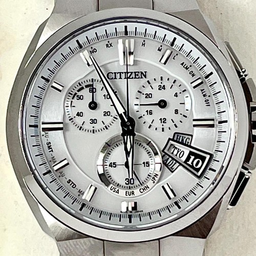 Citizen Atessa Solar Radio Watch BY0040-51A, Used, No Battery Needed