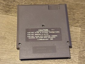 Rally Bike Nintendo Nes Cleaned & Tested Authentic