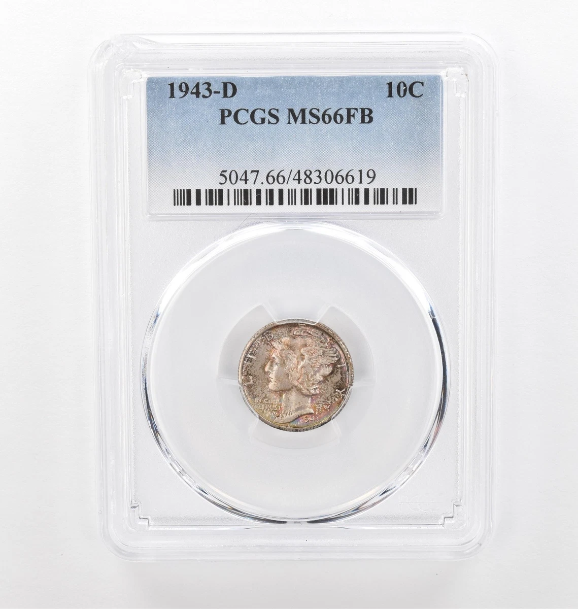 MS 66 Graded 1943 Year Mercury Dimes (1916-1945) for sale | eBay