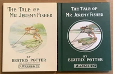 As New 1960s Edition HC DJ #7 Beatrix Potter Tale Mr Jeremy Fisher