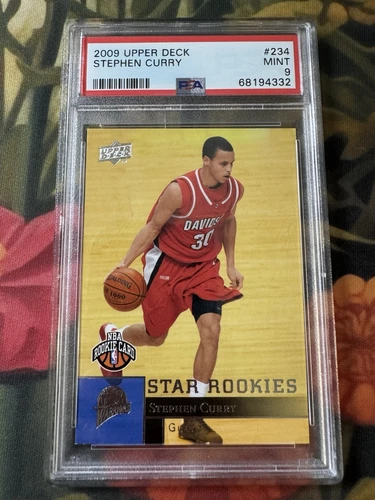 2009 Upper Deck - Star Rookies Stephen Curry Rookie #234 (RC) PSA 9