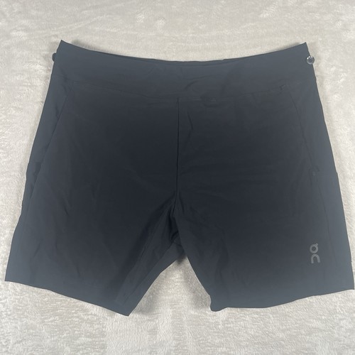 ON CLOUD  XXL  Men Hybrid Short  Pockets Running Active Black Swiss Engineer - Picture 1 of 8