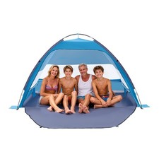 VEVOR Beach Tent Sun Shelter Sun Shade Canopy 4 Person UPF 50 Outdoor Camping