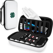 Golf Glove Holder Case with Glove Shaper - Golf Accessories Organizer for Men 