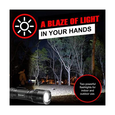 Lampe de poche LED GearLight S1050 - High Lumens, 3 Mauritius
