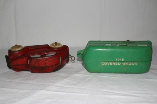 Arcade Toys, 1937 Ford Sedan with House Trailer, Nice Original - Picture 6 of 8