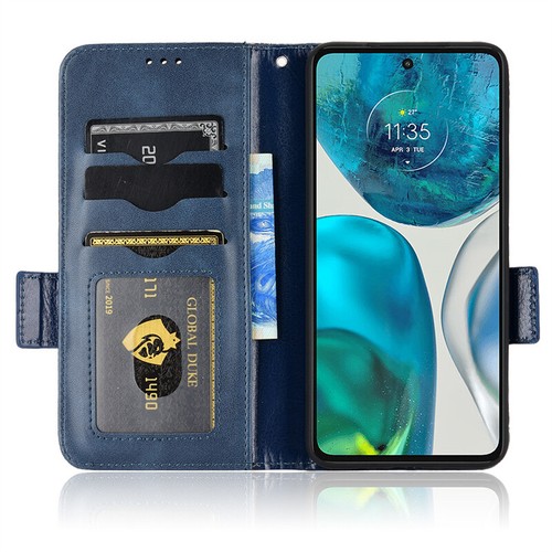 Retro Wallet Flip Cover Case For Motorola Moto G52 E32 E13 E22i G53 G73 G82 G62 - Picture 2 of 47