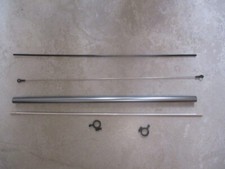 Ricambi 450pro Tubo di Coda Cardano - Compatibile T-rex 450 Pro