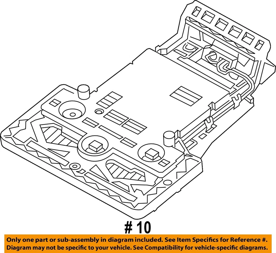 Consola central superior delantera usada se adapta a: BMW X3 2014 techo con techo corredizo delantero superior Gra Foto 4 de 4