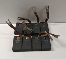 LOT OF 8 NEW OLD STOCK HELWIG .875 X 1.50 X 2.50 CARBON BRUSHES R3 H28 E28 