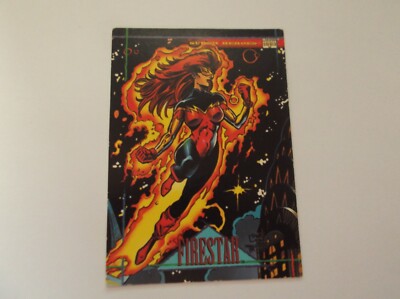 Skybox / Marvel 1993 ''FIRESTAR / ANGELICA JAMES'' #20 Trading Card - Comics