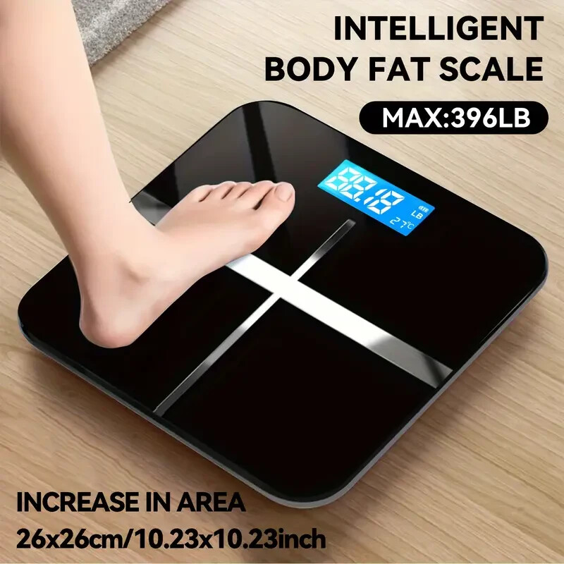 Weight Scale, Bathroom Digital Weighing Machine, Extra Wide Platform