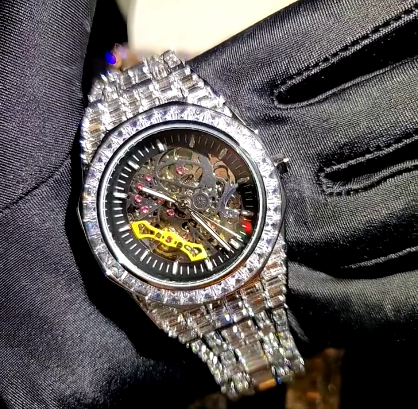 Reloj de Marca de Lujo Relojes Analógico de Cuarzo Para Hombre