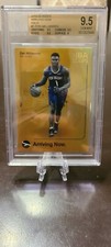 2019-20 NBA HOOPS ZION WILLIAMSON ARRIVING NOW #2 GOLD HOLO BGS 9.5 GEM MINT