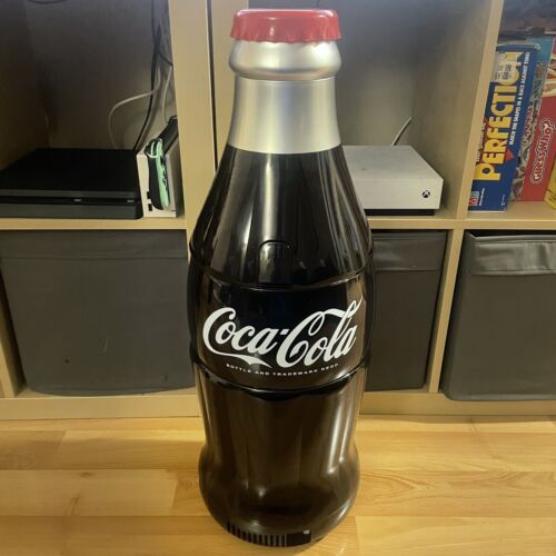 Large Coca Cola Bottle Shaped Electric Cooler / Drink Chiller 29” TESTED WORKS - Picture 1 of 14