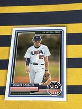 2023 Panini USA Baseball Stars & Stripes - #8 Stunner Gonzales (RC)