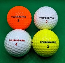 4 Vintage Spalding Touring Pro Golf Balls - FREE SHIPPING