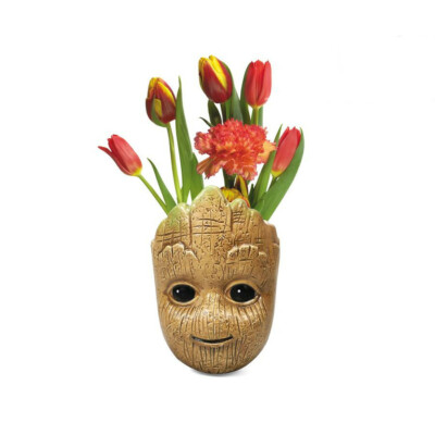 OFFIZIELLE MARVEL COMICS GROOT 3D-FÖRMIGE WANDVASE BLUMENTOPF ORNAMENT NEU & VERPACKT