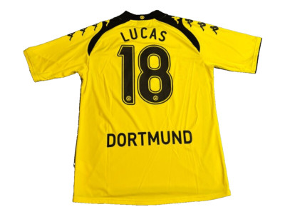 Borussia Dortmund BVB 2009/10 Lucas Barrios Trikot Gr. XL Kappa ''Evonik''