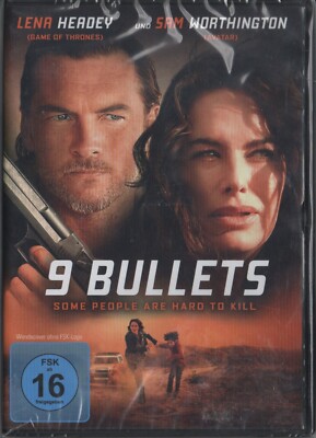 9 Bullets Some People Are Hard To Kill DVD NEULena Headey Sam Worthington