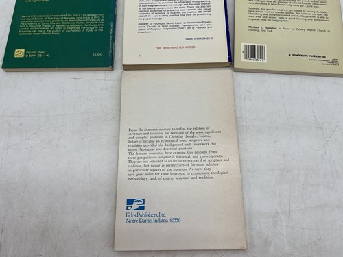 7 Religious Books Sermon Scripture Preaching Mass Evangelism Priesthood Ministry - Picture 10 of 11