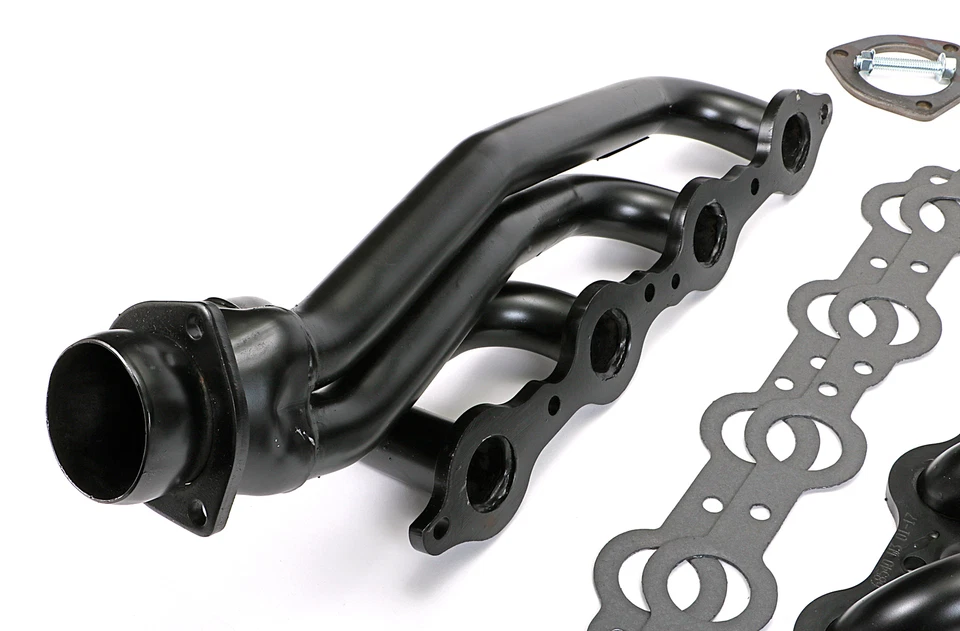 Cabezal sin recubrimiento Hedman Hedders 68540 de servicio estándar para autos con carrocería A 64-67 GM Foto 2 de 2