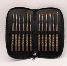 Set Dingxi 12 pcs Gel Nail Brush Poly Extension Gel Brush Nail Art Builder Brush