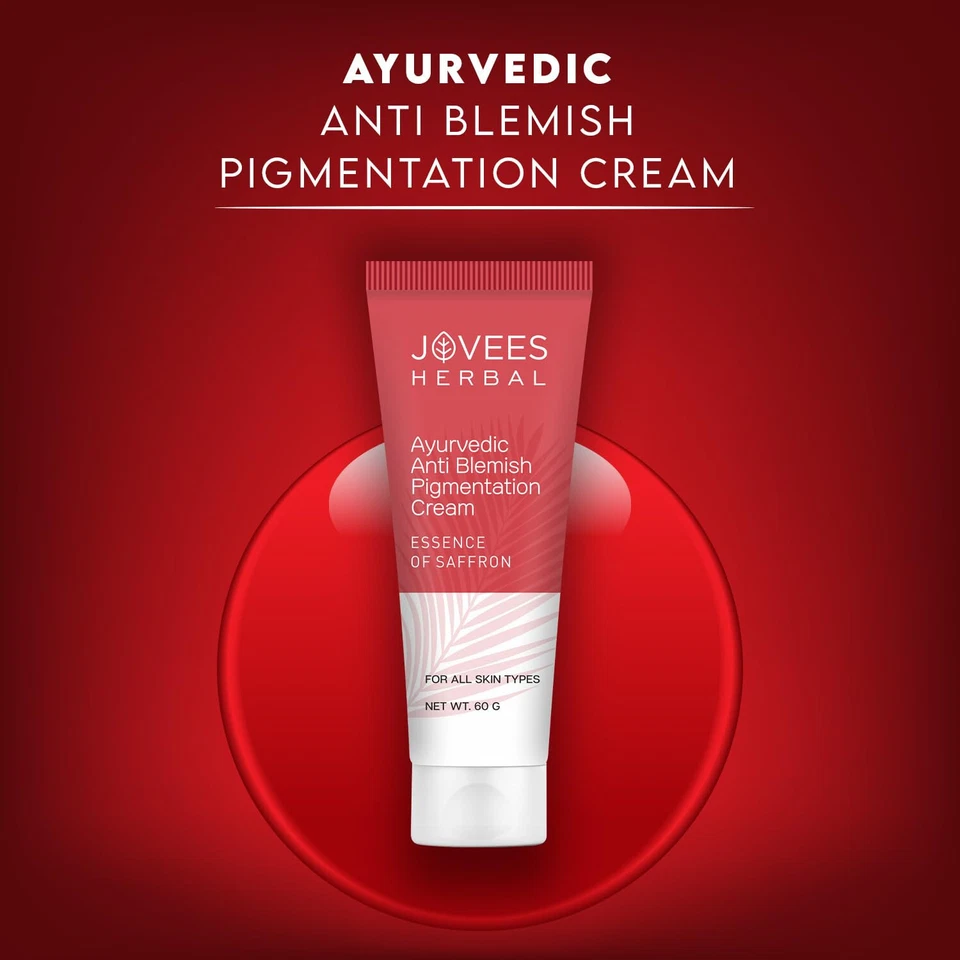 Crema pigmentatoria antimanchas a base de hierbas Jovees para todo tipo de piel, 60 gm Foto 2 de 4