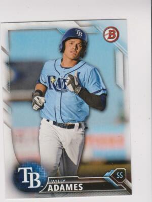 2016 Bowman #BD-156 Willy Adames rookie card, San Francisco Giants