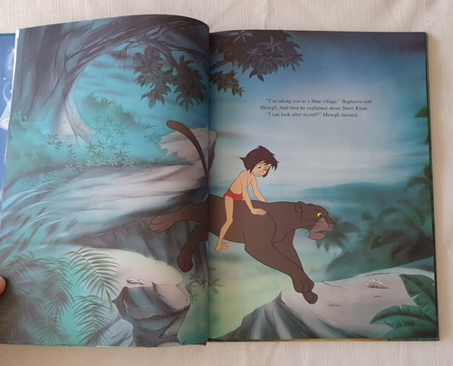 Disney's The Jungle Book Classic Storybook (Hardcover 1997) Mouse Works Vintage - Picture 10 of 11