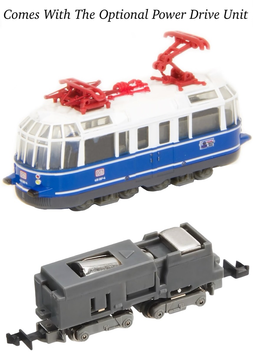 Z Scale DB Class 491 001-4 Electric Train & Power Drive Unit Set