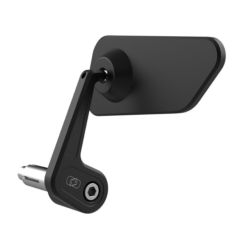 Oxford Horizon Left Hand Motorcycle Bar End Mirror Universal Bike Scooter Black
