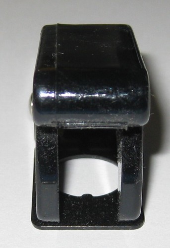Full Size Toggle Switch Safety Cover - BLACK - Designed for 15/32" Switches - Picture 5 of 6