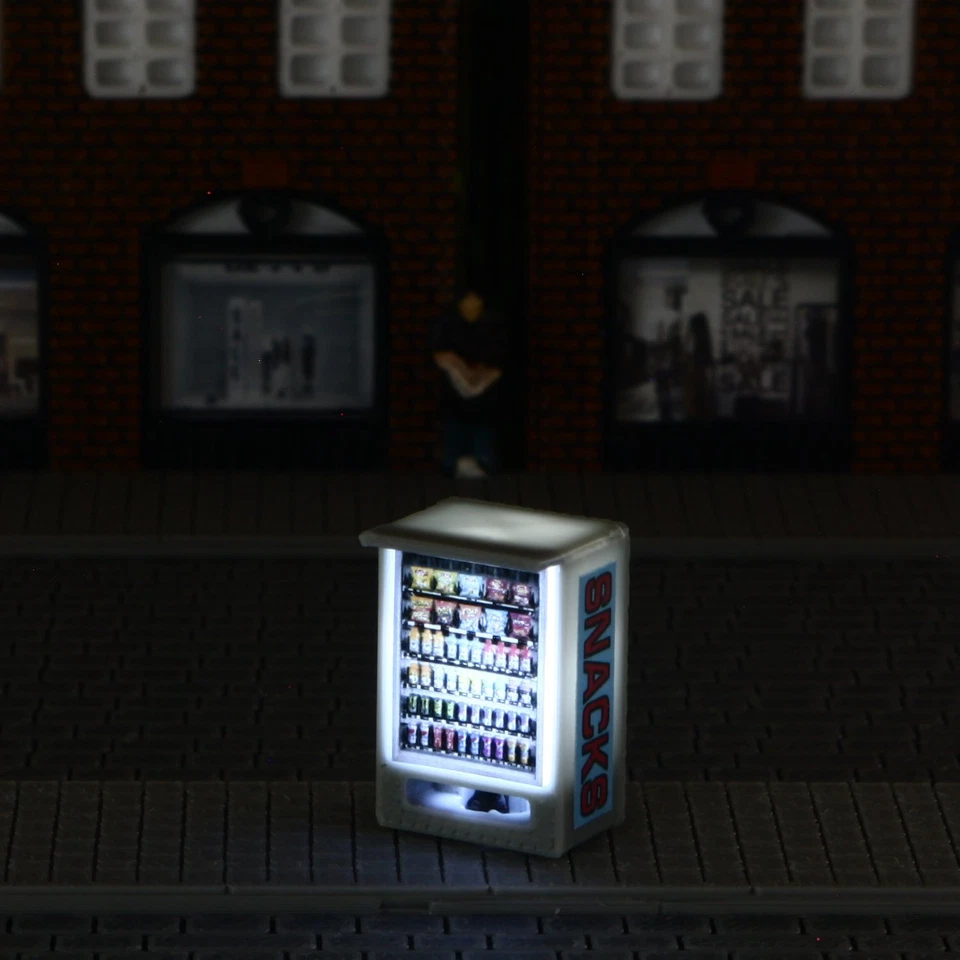 Snack Vending Machine Vending Machine LED Illuminated Track H0 1:87 Automatic Model Making - Image 3 of 4