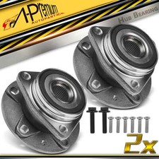 Conjunto de buje y cojinete de rueda delantera A-Premium 2x para Volkswagen Jetta Golf Audi
