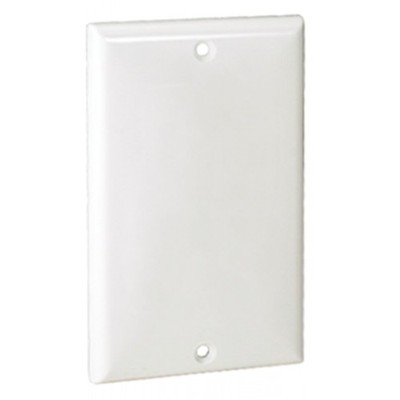 Orbit OP13-W 1-Gang Wall Plate Blank White (Qty of 10)