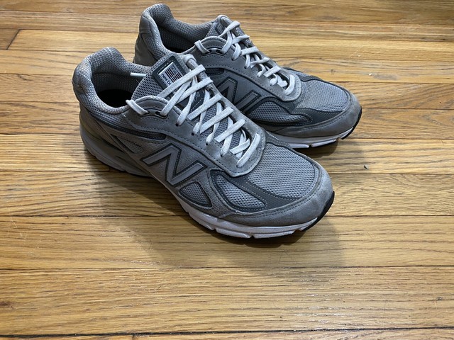 New Balance M990GL4 Grey Running Walking Shoes M990v4 Men Size 9 D for sale online