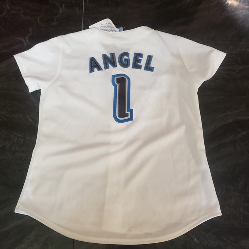 NWT Majestic Women's Toronto Blue Jays Jersey Signed by Doutzen Kroes Autograph - Picture 5 of 7